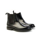 Green George Chelsea Boot Uomo in Vitello Spazzolato Uomo