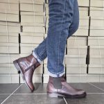 Stivaletti Chelsea Boots Uomo Vera Pelle Testa Moro