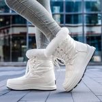 Stivali Doposci Donna Antiscivolo Platform Alti Stivali Neve Impermeabili Dopo Sci da Neve Scarponcini Morbidi Imbottiti Scarpe da Neve Invernali 43 Scarponi Sci Doposci Stivaletti Neve Pelo : Amazon.it: Moda