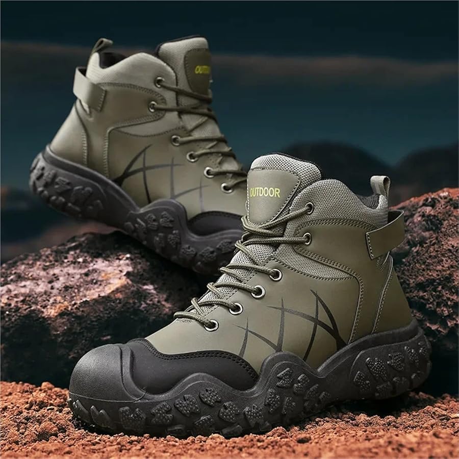 doposci-uomo-528yqc.jpg ITRHJTGP Doposci Uomo Stivali da esterno in pelle calda, scarpe da arrampicata impermeabili e antiscivolo, stivaletti da uomo(Black,39) : Amazon.it: Moda - immagine 1
