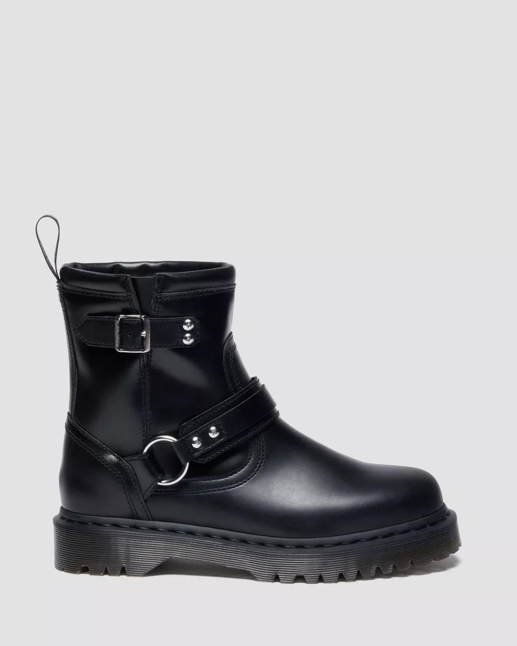 dottor-martens-stivali-donna-437iwo.jpg DR. MARTENS Stivale Donna ANISTONE HARNESS Black - immagine 1