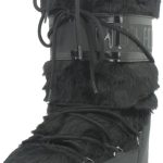 Moon Boot Classic Faux Fur Stivali Donne Nero 35/38 Stivali da Neve : Amazon.it: Moda