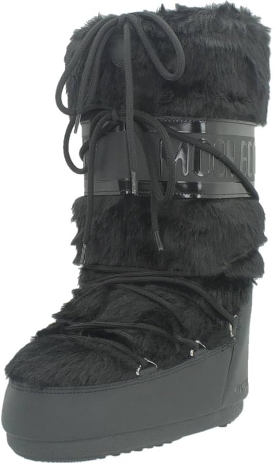 moon-boot-donna-575yhe.jpg Moon Boot Classic Faux Fur Stivali Donne Nero 35/38 Stivali da Neve : Amazon.it: Moda - immagine 1