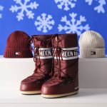 MOON BOOT Stivali da neve ICON bordeaux per uomo e donna 35/38