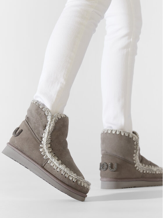 mou-stivali-561yrj.jpg Stivali da neve Mou Eskimo 18 Glitter Logo Grigio | Escarpe.it - immagine 1