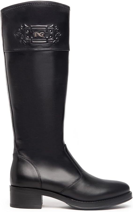 nero-giardini-stivali-102rml.jpg Nero Giardini I205780D Stivali Donna in Pelle Nero 35 EU : Amazon.it: Moda - immagine 1
