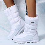 Kobilee Scarpe da Neve Donna Antiscivolo Comode Scarpe da Neve Pelo Alti Scarponi Sci Invernali Imbottiti Stivali Neve Impermeabili Morbidi Scarponcini Doposci Dopo Sci da Neve Stivaletti Neve : Amazon.it: Moda