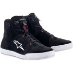 SCARPE MOTO CHROME SHOES BLK ALPINESTARS CHROME NERO/BIANCO