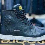 Scarpe moto con protezioni in vera pelle MOORE Traffico Catania