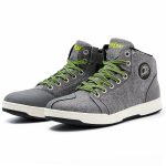 IRON JIAS Scarpe da Moto Uomo, Antiscivolo | Traspiranti Sneakers Sport Stivali da Moto Casuale