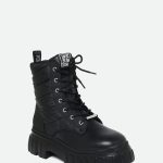 Steve Madden Stivali Kombat Neri | Loverlock