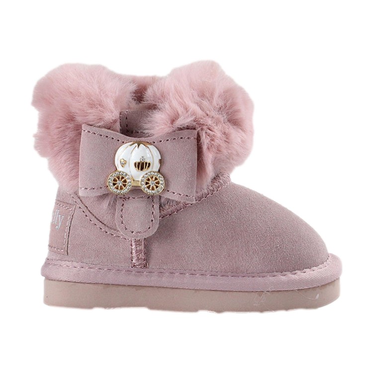 stivaletti-bimba-227rbo.jpg Lelli Kelly LKHK4354 CARRIE Stivaletto Bambina con Pelliccia Rosa - immagine 1