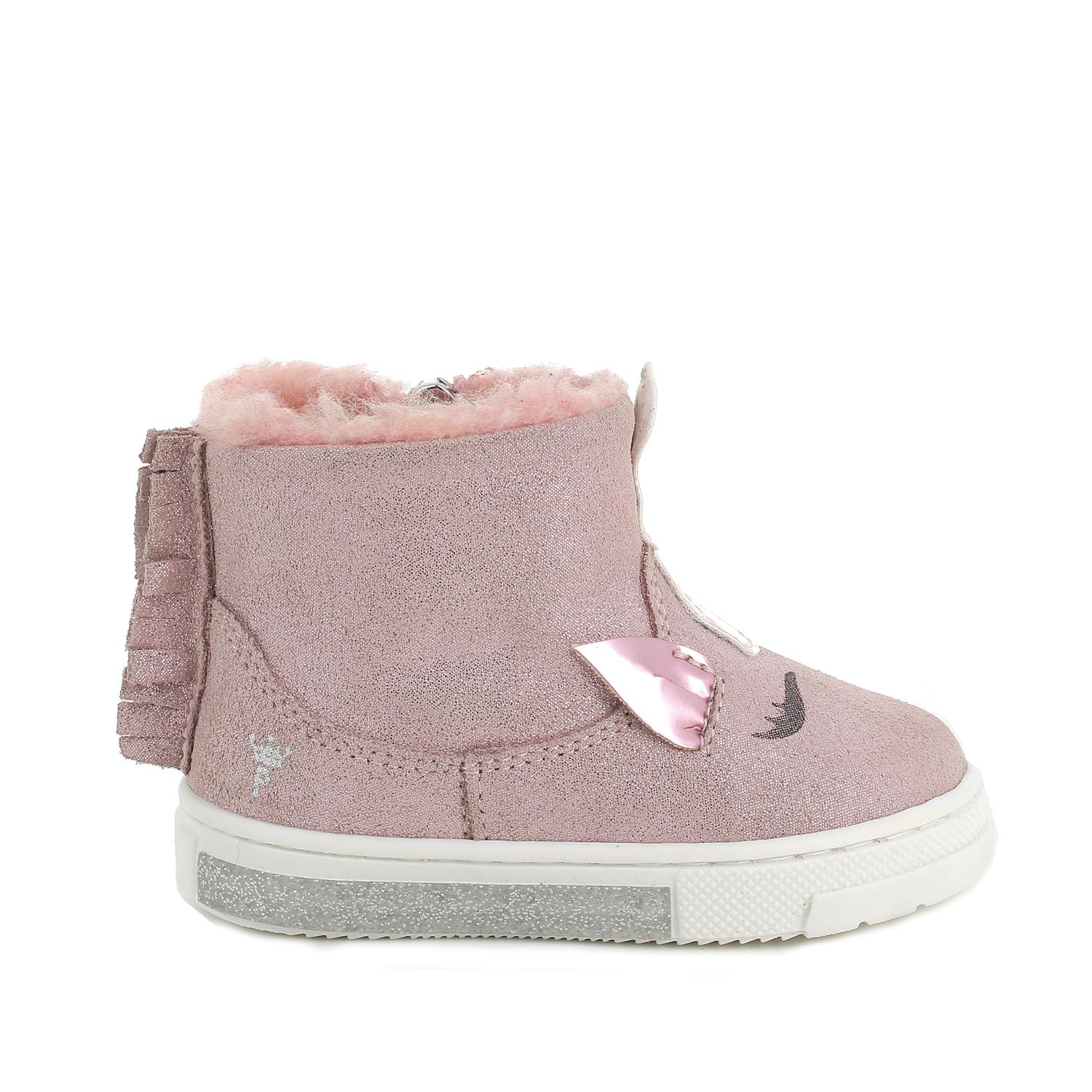 stivaletti-bimba-288ooj.jpg Pelliccia Stivaletti Bambina Inverno Scarpa Stivaletti Bimba Inverno 2019 Twinset Stivali Da Pioggia Con Pelo Be - immagine 1