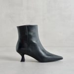 Stivaletto Nero Tacco Rocchetto Contigo