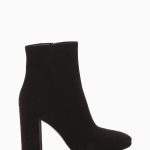 Stivaletti tacco alto donna nero camoscio | Barca Stores