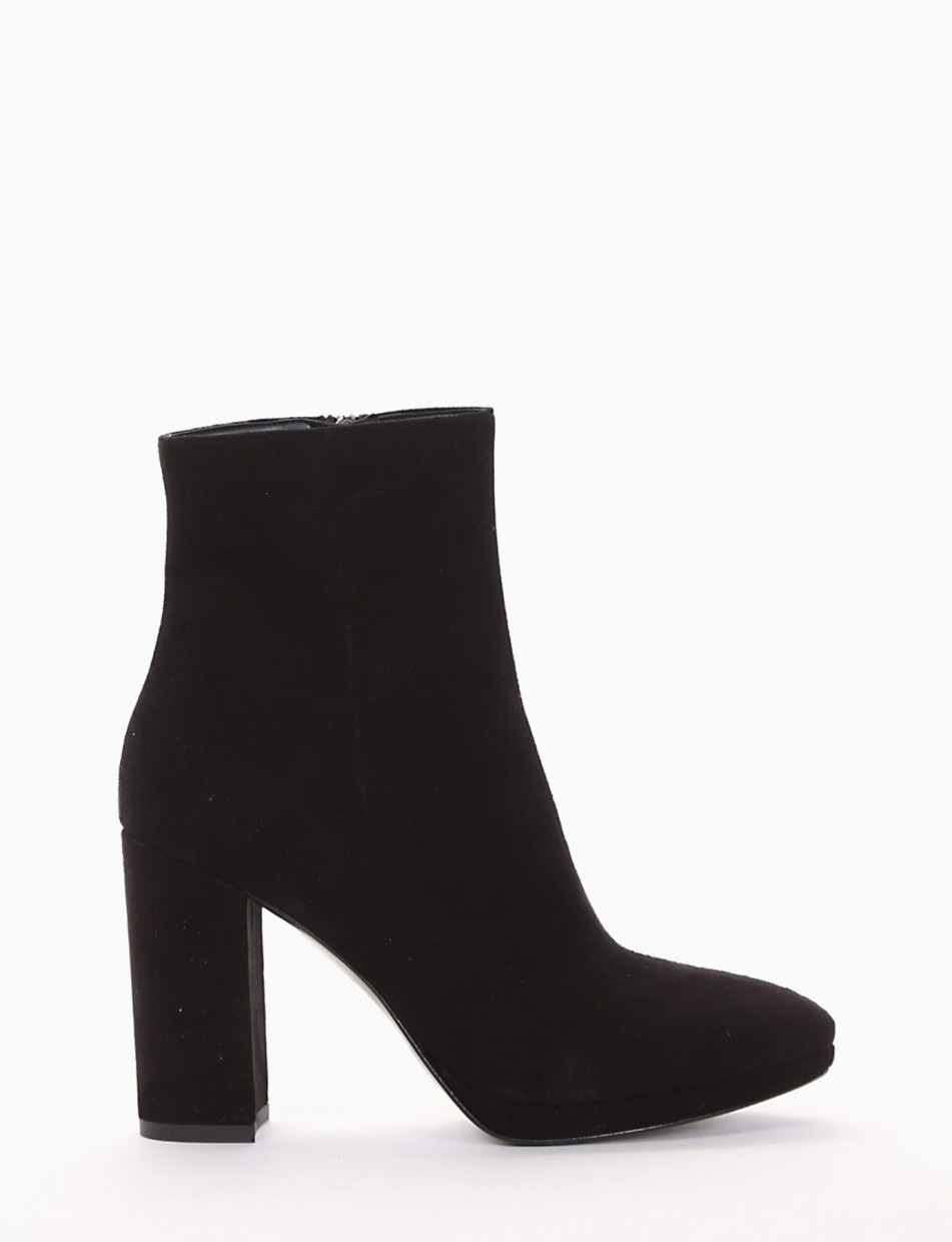 stivaletti-con-tacco-709mta.jpg Stivaletti tacco alto donna nero camoscio | Barca Stores - immagine 1