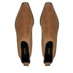 Stivaletti Geox D Texica D46MYA 022NH C6372 Marrone | Escarpe.it