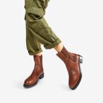 Stivaletto Marrone con Elastico 35