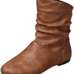 Stivaletti Donna In Pelle Marrone Stivali Donna Marroni Bassi Stivali Alti Donna Con Tacco Basso Stivali Alti Donna Invernali Con Lacci Stivali Donna Pianta Larga Con Tacco Stivali Donna Lunghi : Amazon.it: