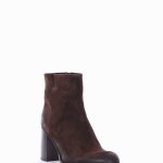Stivaletti tacco alto donna marrone camoscio | Barca Stores