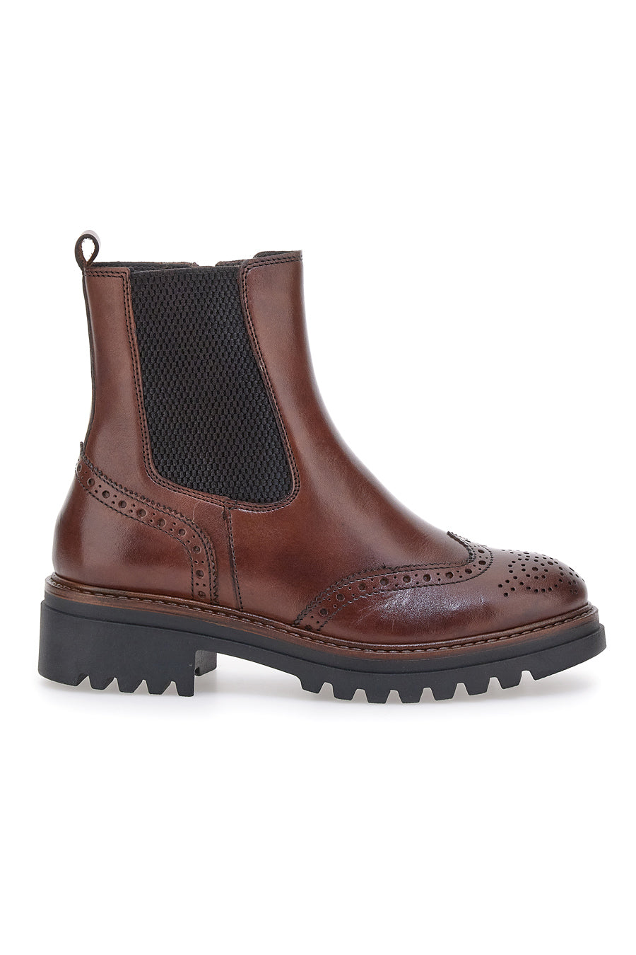 stivaletti-marroni-donna-328dxg.jpg Stivaletti Marroni Chelsea in Vera Pelle Pittarello Class 682 da Donna | Pittarello - immagine 1