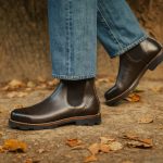 Stivaletti Chelsea con suola gomma Vibram Carrarmato da uomo | Velasca