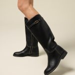 Stivali alti flat