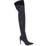 Stivali alti tessuto donna art:sp01022 tacco a spillo linea punta moda glamour luxury donna stivali Malu Shoes | MaluShoes