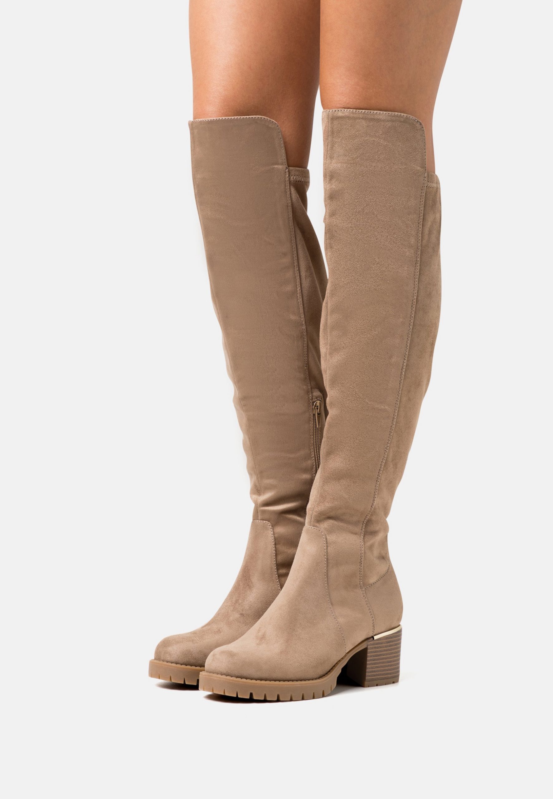stivali-beige-901fol.jpg Anna Field Wide Fit by Zalando Stivali sopra il ginocchio beige Zalando.it - immagine 1