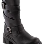 Toocool Scarpe Donna Stivali Biker Motociclista Ecopelle Casual Fibbie Nuovo 1050 [36,YG891 Nero] : Amazon.it: Moda