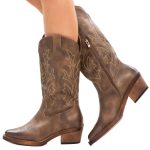 Stivali Donna Texani Cowboy Western Camperos G676