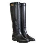 STIVALE CAVALLERIZZA CON LUCCHETTO ORO VIA ROMA 15 3820 NERO