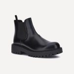 PRADA Stivali chelsea NERO | Base Blu