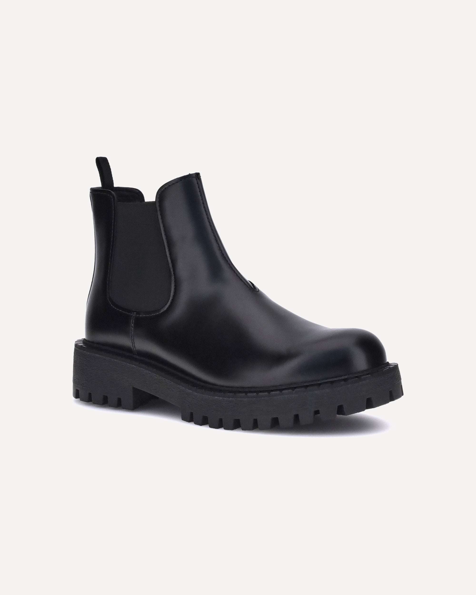 stivali-chelsea-342oat.jpg PRADA Stivali chelsea NERO | Base Blu - immagine 1