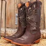 STIVALI DA COWGIRL DA DONNA cowboy in pelle con punta quadrata ricamati western Etsy Italia