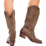 Stivali Donna Texani Cowboy Western Camperos G676