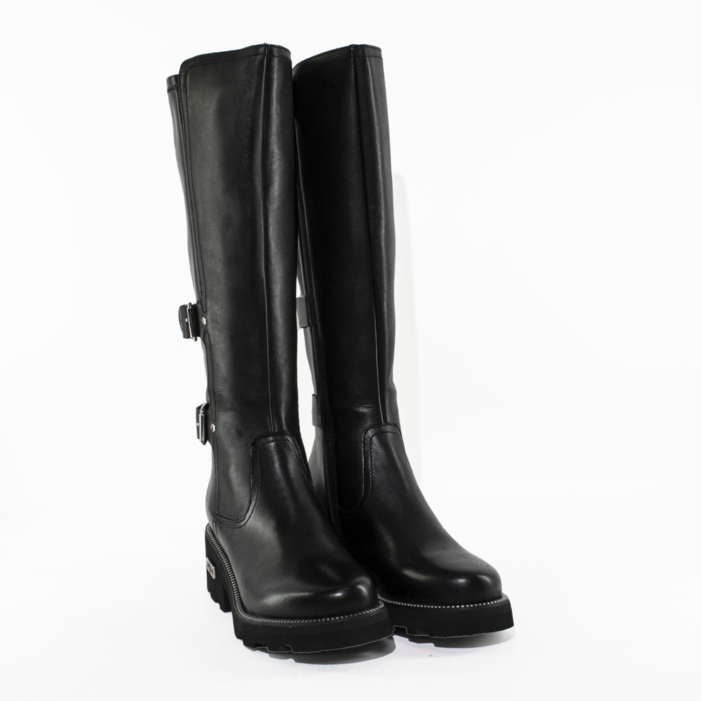 stivali-cult-023hrn.jpg Cult stivali in pelle Greace 3930 Nero - immagine 1