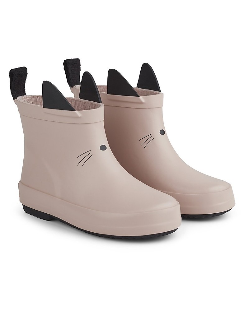 stivali-da-pioggia-546pxt.jpg Liewood Stivali da Pioggia Tobi, Gatto Rosa 100% Gomma Naturale bambina - immagine 1