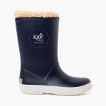 Stivali da pioggia interni in shearling per bambini