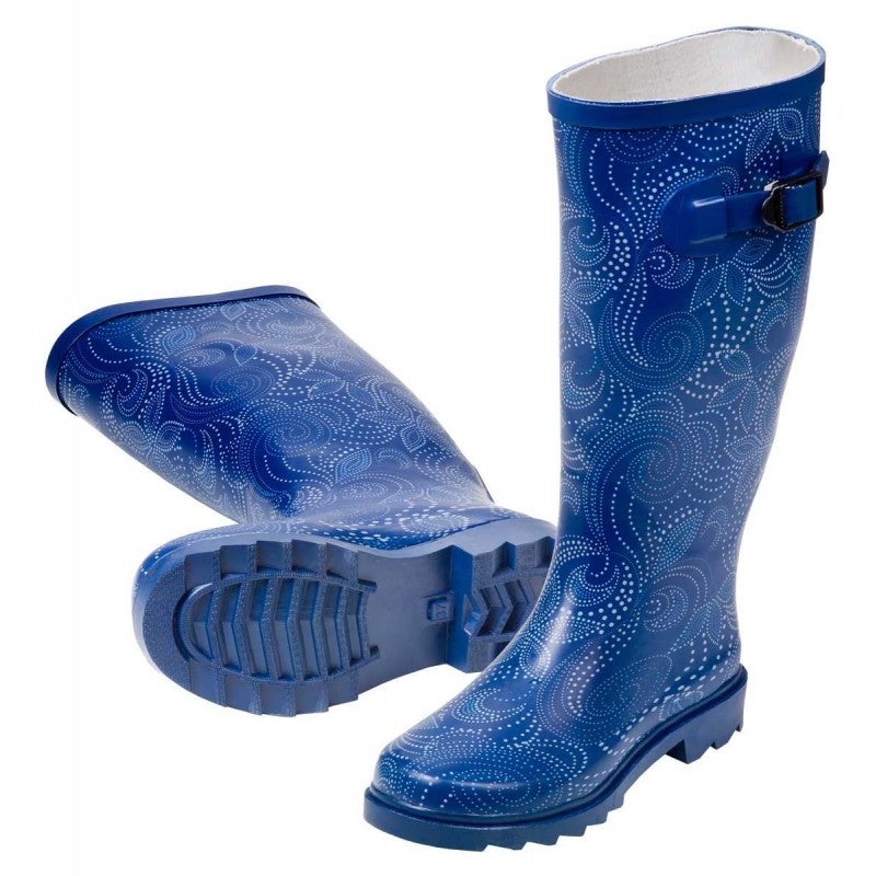 stivali-di-gomma-671zqe.jpg Stivali di gomma blu tg. 38 - immagine 1
