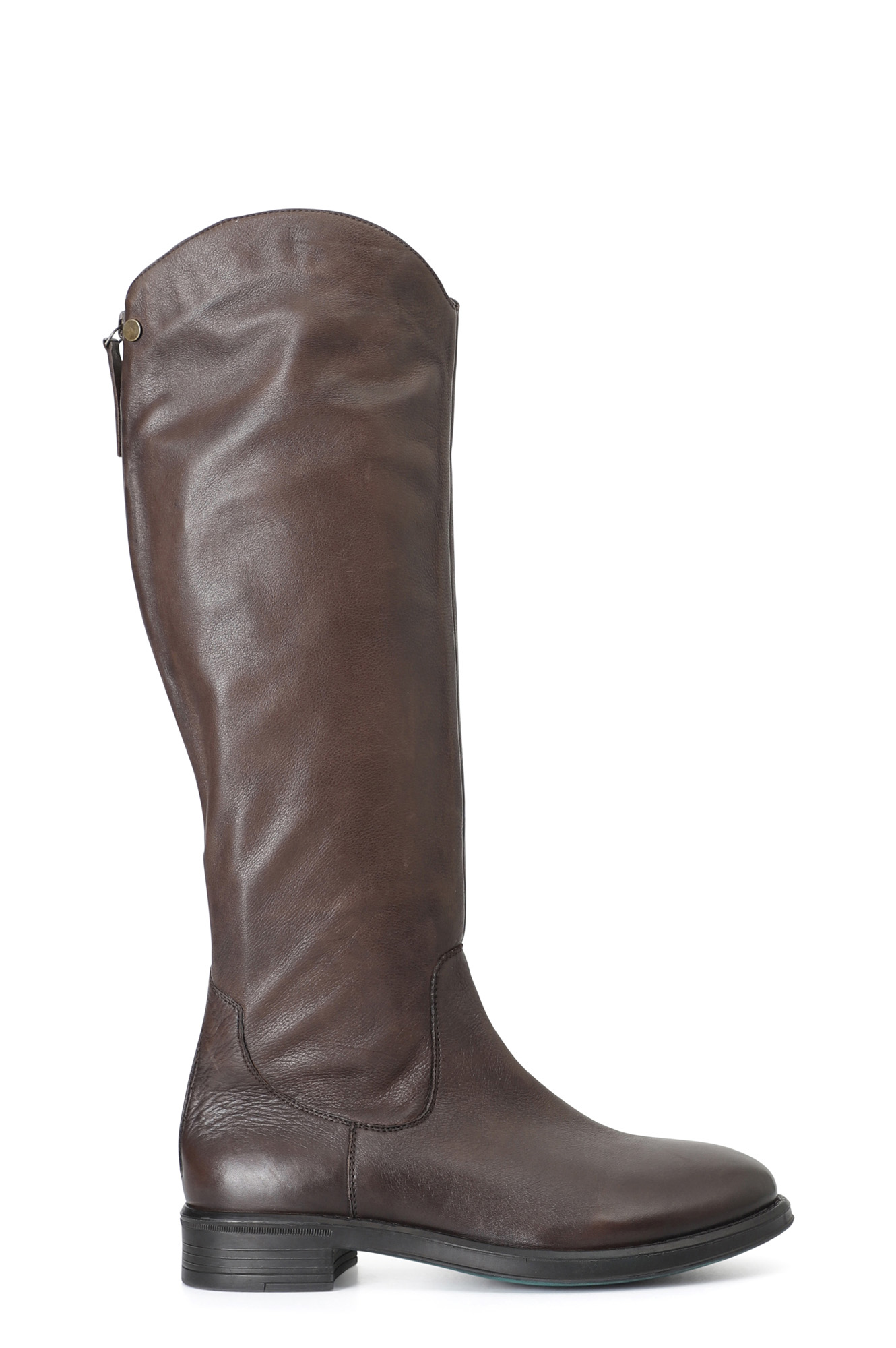 stivali-donna-marroni-400gnu.jpg Stivale donna in pelle con cerniera - immagine 1