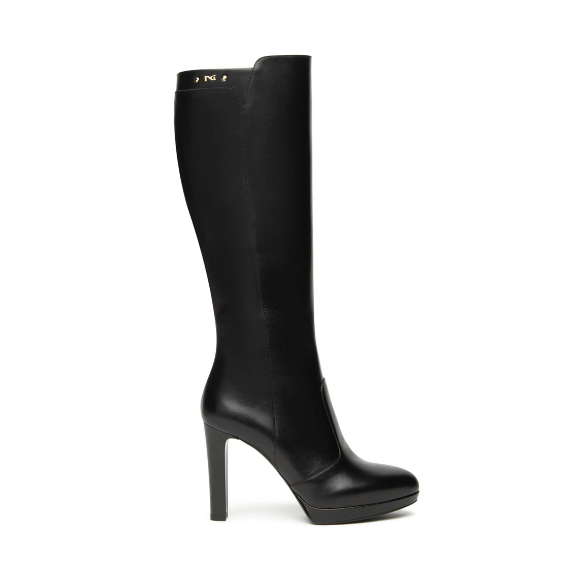 stivali-donna-tacco-157hqk.jpg Nero Giardini Stivali Donna Tacco Alto e Plateau in Pelle Nero - immagine 1
