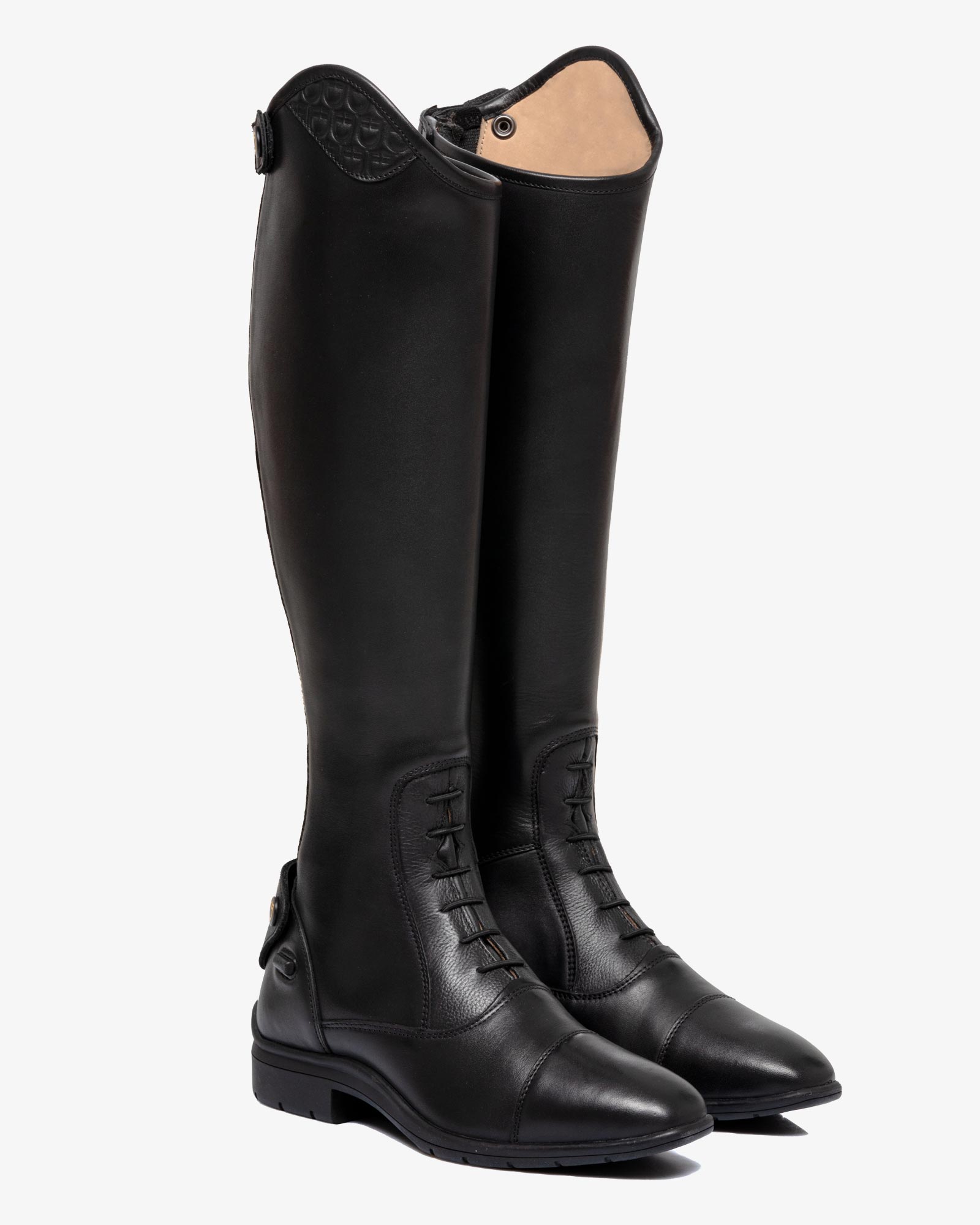 stivali-equitazione-476afo.jpg Stivali unisex inserto multilogo | Shop | Equestro - immagine 1