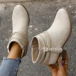 HOOUDO Stivali da Donna,Stivali Donna Estivi Traforati Stivaletti Estivi Traforati Eleganti Stivaletti Scarpe Comode Estive Texani Scarpe : Amazon.it: Moda