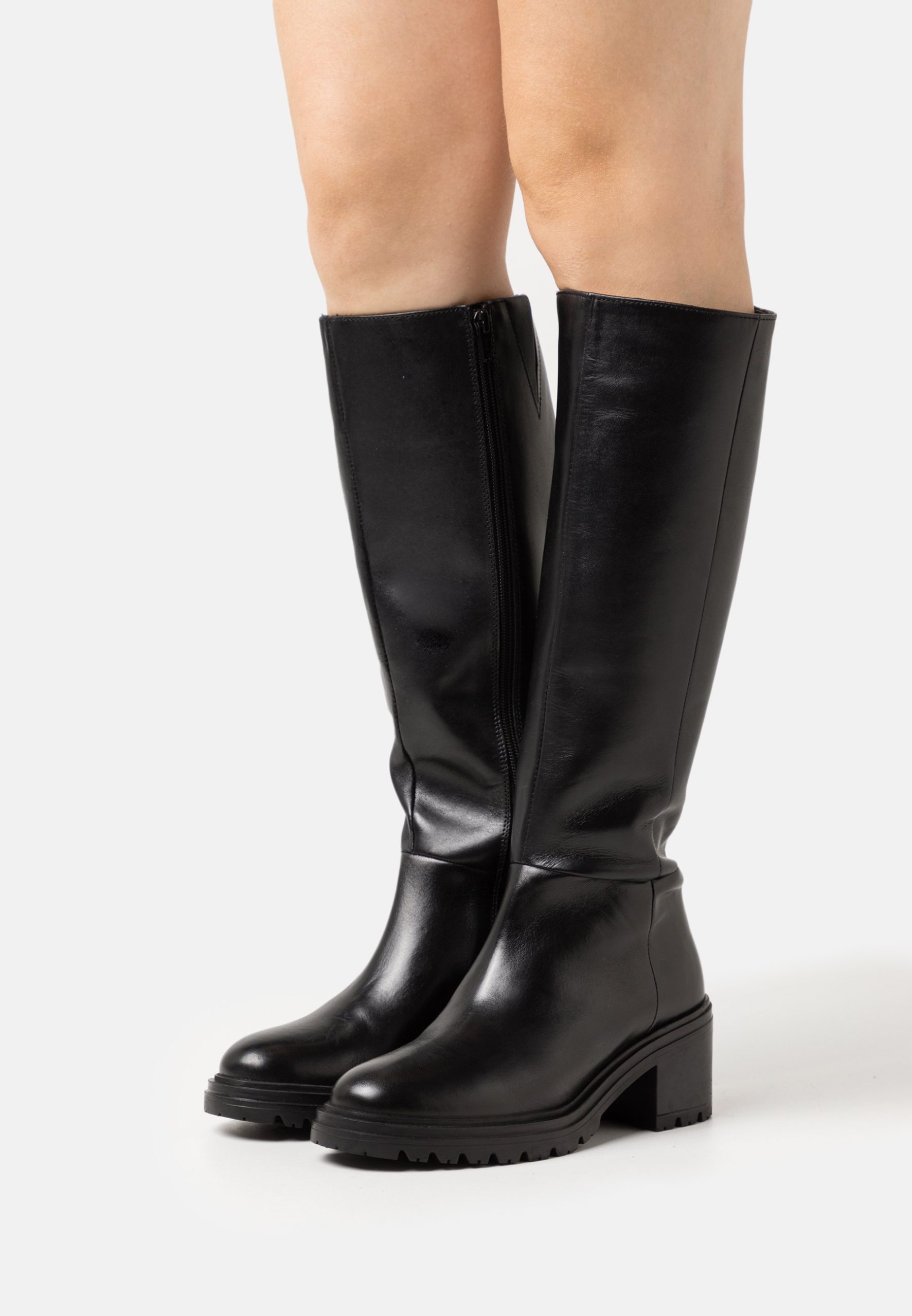 stivali-geox-324etk.jpg Geox DAMIANA Stivali con plateau black/nero Zalando.it - immagine 1