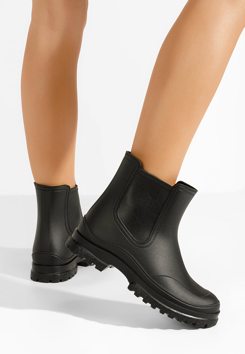 stivali-gomma-donna-761utj.jpg Stivali di gomma donna Zariella nero Zapatos - immagine 1