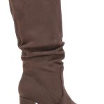 Stivali marroni al ginocchio con tacco e gambale morbido Pittarello Capsule BT2140004 da Donna | Pittarello