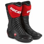 Stivali Moto da Uomo Sport Touring Ducati Speed Evo WP V2 Black/Red 9810855
