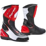 Stivali Moto Racing Forma FRECCIA Nero Bianco Rosso Vendita Online Outletmoto.eu
