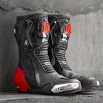 ILM Stivali Moto Uomo Donna Motocross e Strada Doppia Struttura Ventilazione Ottimizzata Antiscivolo CE Modello BRC1,Red Stivali : Amazon.it: Auto e Moto